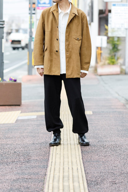 SARTO 261-01001 Half Coat(Metis Goat Suede Leather) - Brown Gold