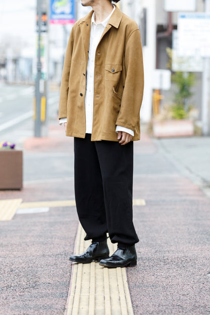 SARTO 261-01001 Half Coat(Metis Goat Suede Leather) - Brown Gold