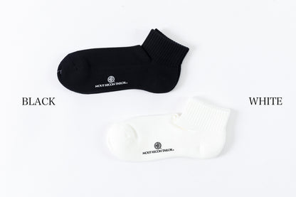 MOUT RECON TAILOR / ANTI-MICROBIAL ANKLE LENGTH SOKS - Black,White