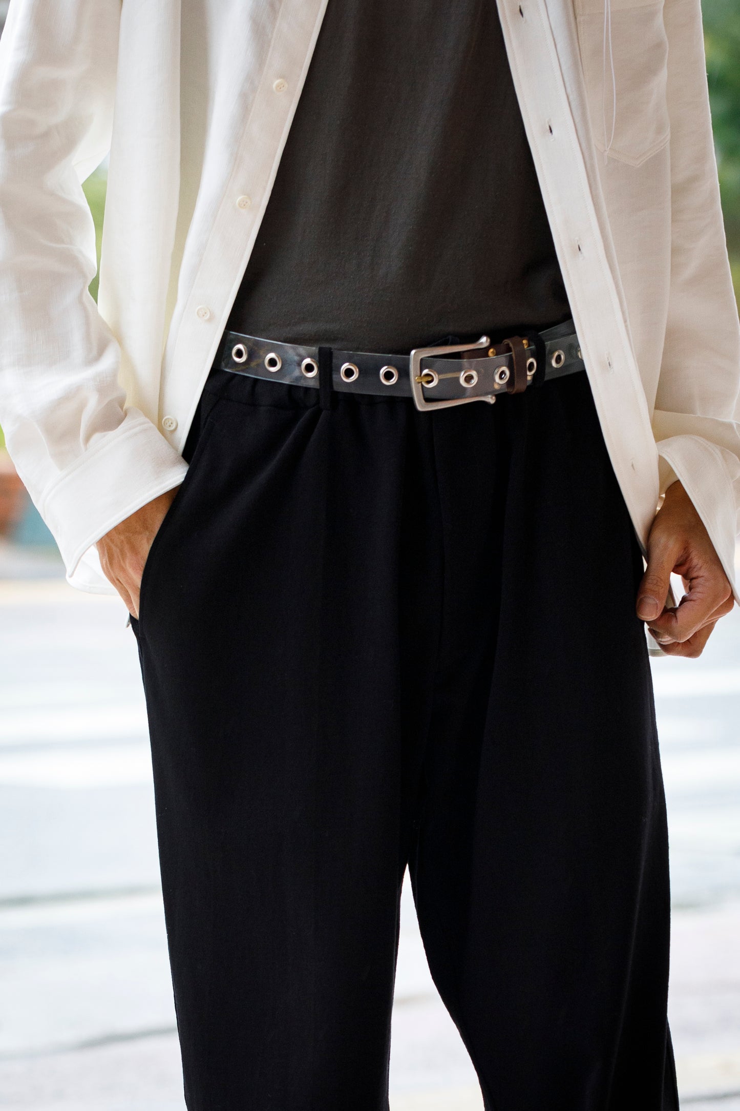 Willow Pants / R-014 Clear Belt