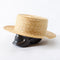 THE FACTORY MADE / HANAMUGI BOATER HAT【FM009】