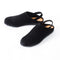 PETROSOLAUM × JAN-JAN VAN ESSCHE / SABOT / DEER SUEDE - Black