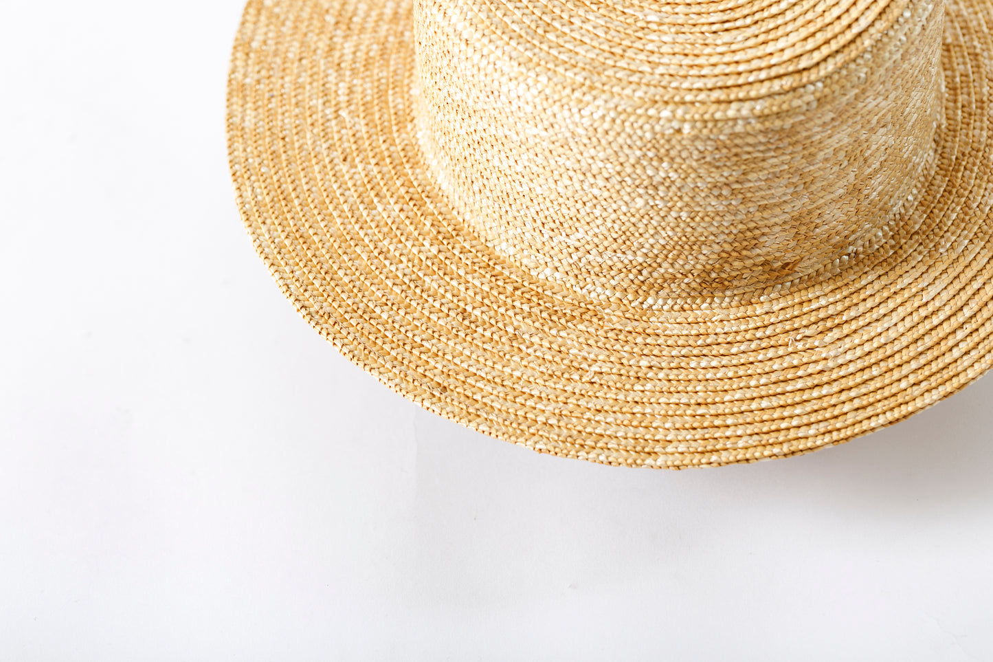 THE FACTORY MADE / HANAMUGI BOATER HAT【FM009】