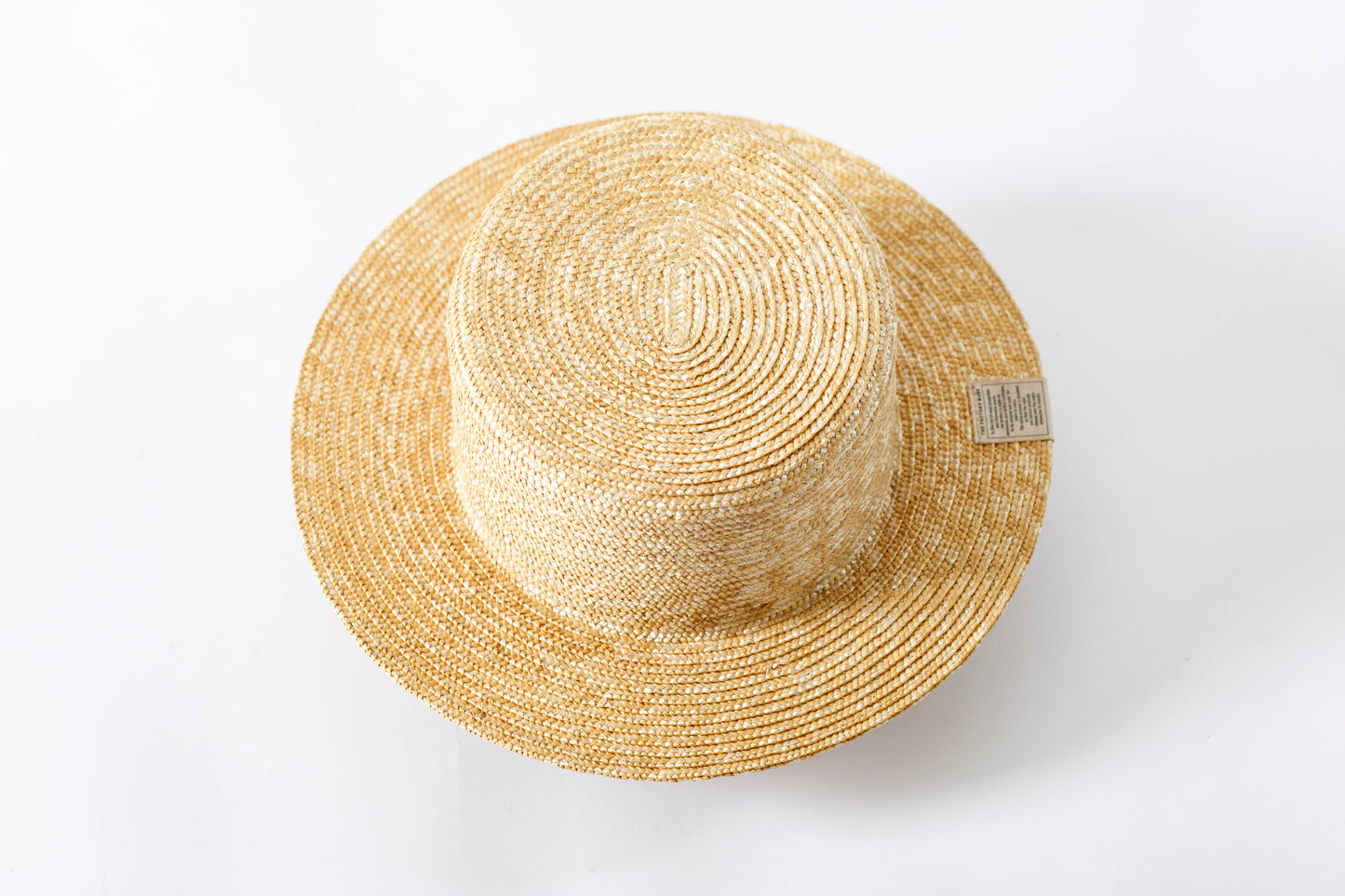 THE FACTORY MADE / HANAMUGI BOATER HAT【FM009】