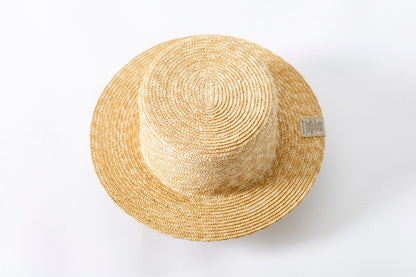 THE FACTORY MADE / HANAMUGI BOATER HAT【FM009】