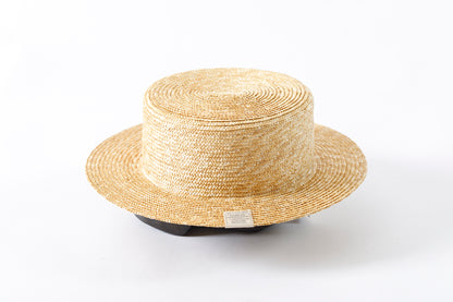 THE FACTORY MADE / HANAMUGI BOATER HAT【FM009】