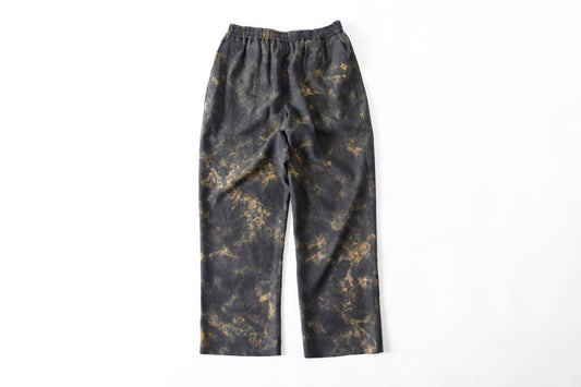 山内 / 26168-si/ari/有松絞り・ビンテージシルクギャバ・パジャマパンツ - arimats