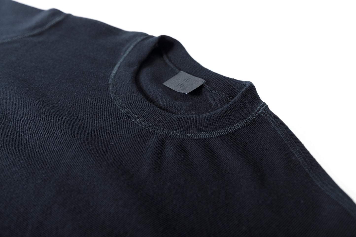 山内 / 26155/1/17強撚シルクヘビー天竺・ショートスリーブTシャツ - Black