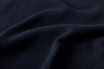 山内 / 26155/1/17強撚シルクヘビー天竺・ショートスリーブTシャツ - Black