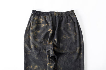 山内 / 26168-si/ari/有松絞り・ビンテージシルクギャバ・パジャマパンツ - arimats