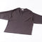 Nikki ESSENTIAL PIECE / Hight Twist V-neck Foot Ball Tee - Brown