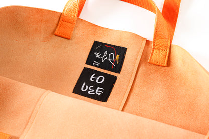 Willow Pants / R-015 HOUSE × WP Hand craft - Hermes Orange