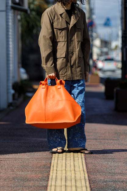 Willow Pants / R-015 HOUSE × WP Hand craft - Hermes Orange