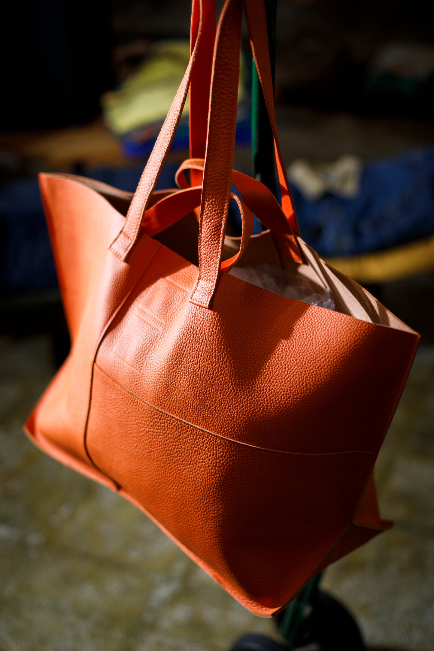 Willow Pants / R-015 HOUSE × WP Hand craft - Hermes Orange