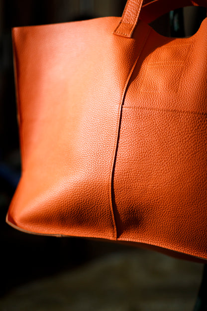 Willow Pants / R-015 HOUSE × WP Hand craft - Hermes Orange