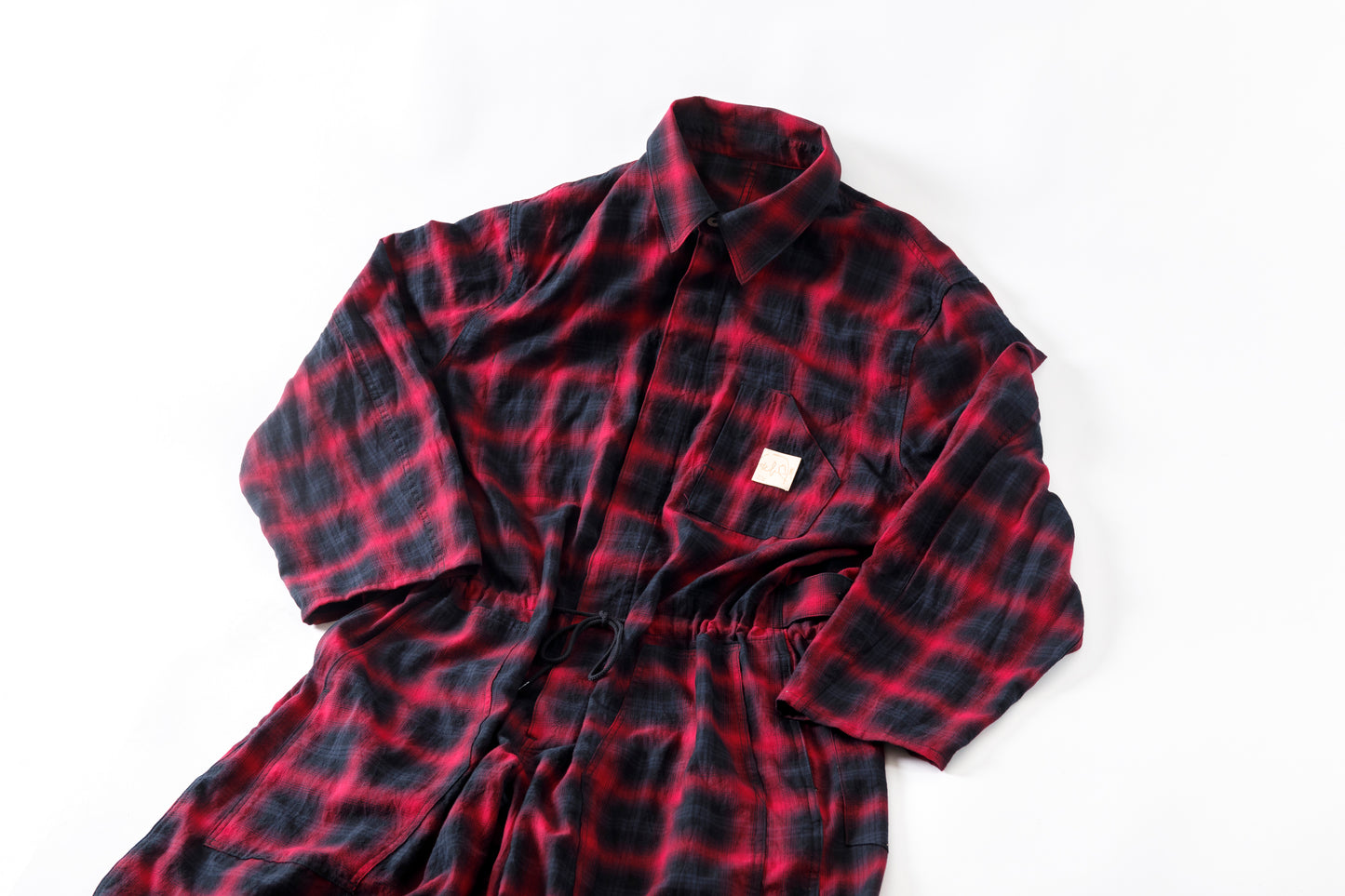 Willow Pants / P-031 BLK×PUR check