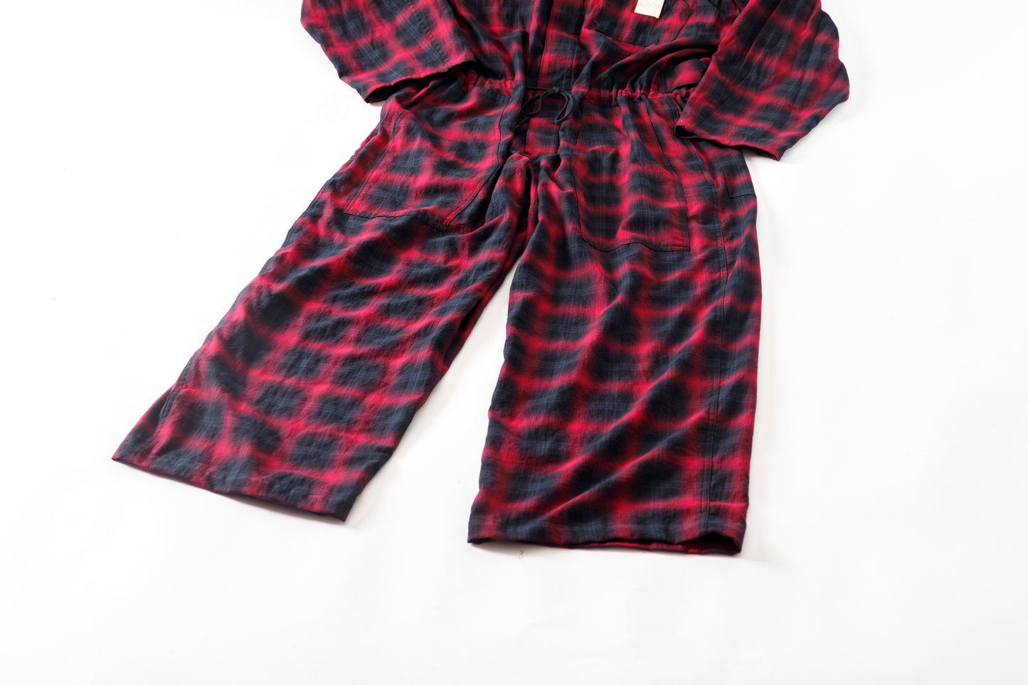 Willow Pants / P-031 BLK×PUR check