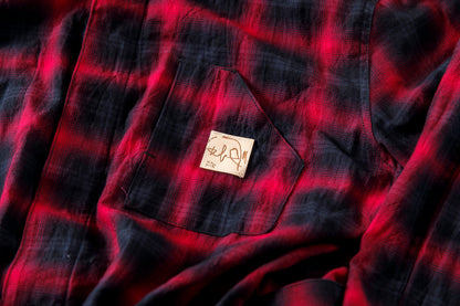 Willow Pants / P-031 BLK×PUR check