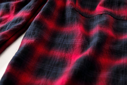 Willow Pants / P-031 BLK×PUR check