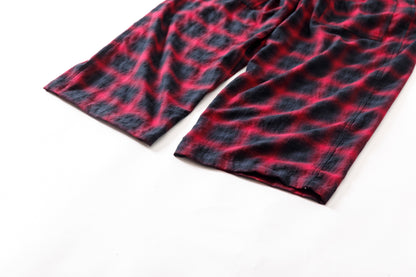 Willow Pants / P-031 BLK×PUR check