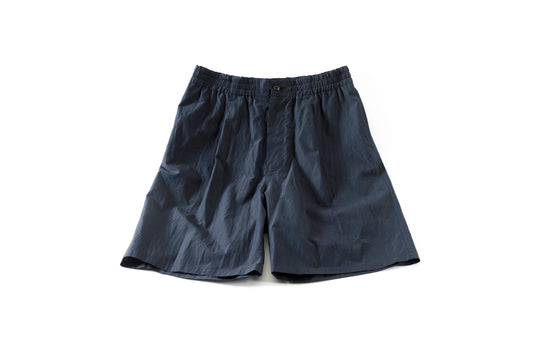 Nikki ESSENTIAL PIECES / Cotton Silk Faille Easy Shorts  - Black