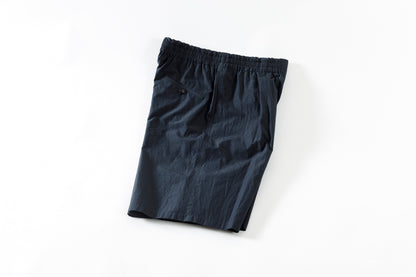 Nikki ESSENTIAL PIECES / Cotton Silk Faille Easy Shorts  - Black
