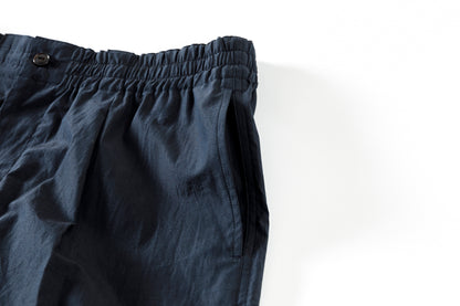 Nikki ESSENTIAL PIECES / Cotton Silk Faille Easy Shorts  - Black