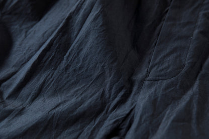 Nikki ESSENTIAL PIECES / Cotton Silk Faille Easy Shorts  - Black