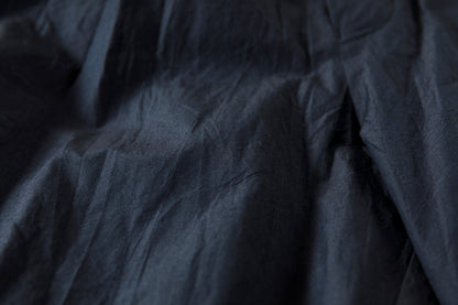 Nikki ESSENTIAL PIECES / Cotton Silk Faille Easy Shorts  - Black