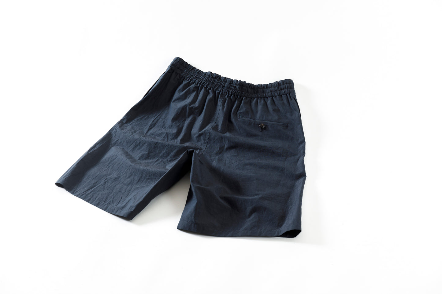 Nikki ESSENTIAL PIECES / Cotton Silk Faille Easy Shorts  - Black