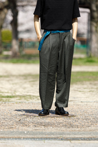 CHANGES / CH4108 Remake Slacks Pants (刺子ベルト) - Type A