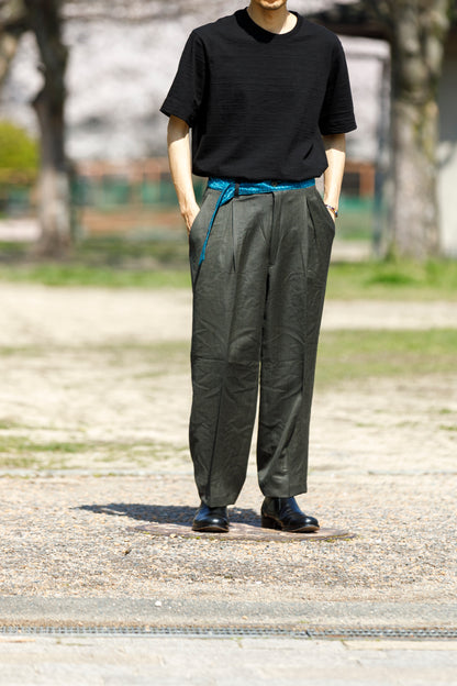 CHANGES / CH4108 Remake Slacks Pants (刺子ベルト) - Type A