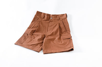 Willow Pants /  P-037 Brown(柿渋染め)
