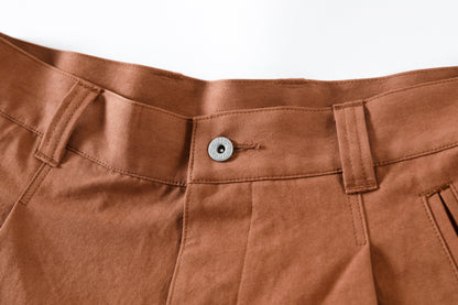 Willow Pants /  P-037 Brown(柿渋染め)