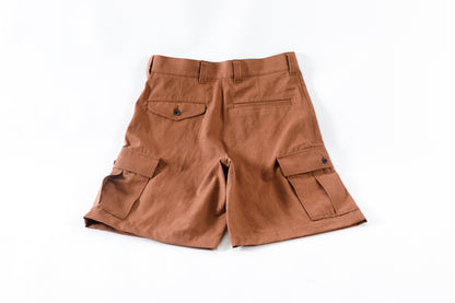 Willow Pants /  P-037 Brown(柿渋染め)