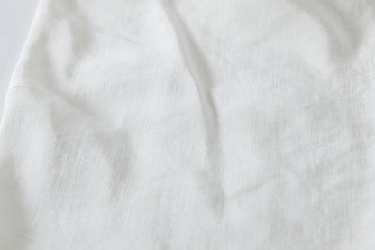 山内 / yc70-261-sili ビンテージシルクリネン・ワンカットイージーパンツ - off white