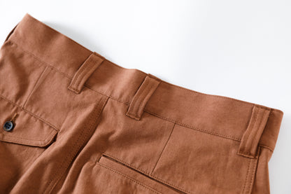 Willow Pants /  P-037 Brown(柿渋染め)