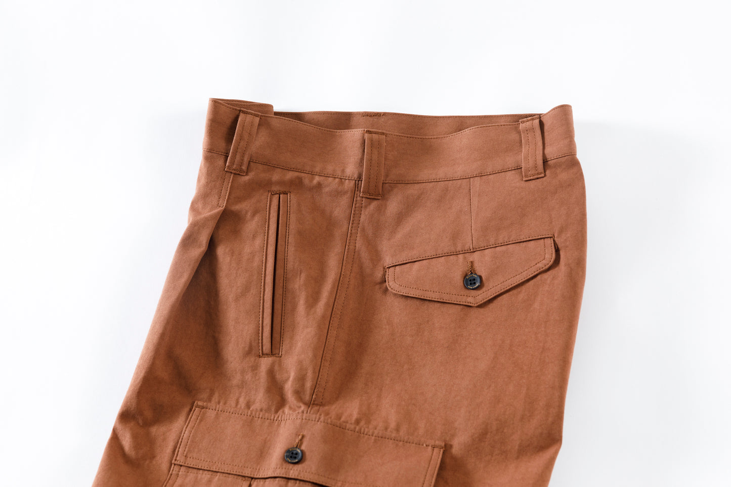 Willow Pants /  P-037 Brown(柿渋染め)