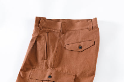 Willow Pants /  P-037 Brown(柿渋染め)