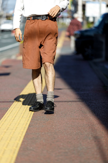 Willow Pants /  P-037 Brown(柿渋染め)