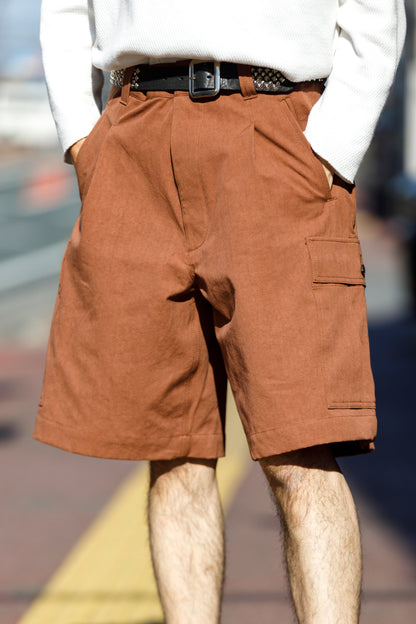Willow Pants /  P-037 Brown(柿渋染め)