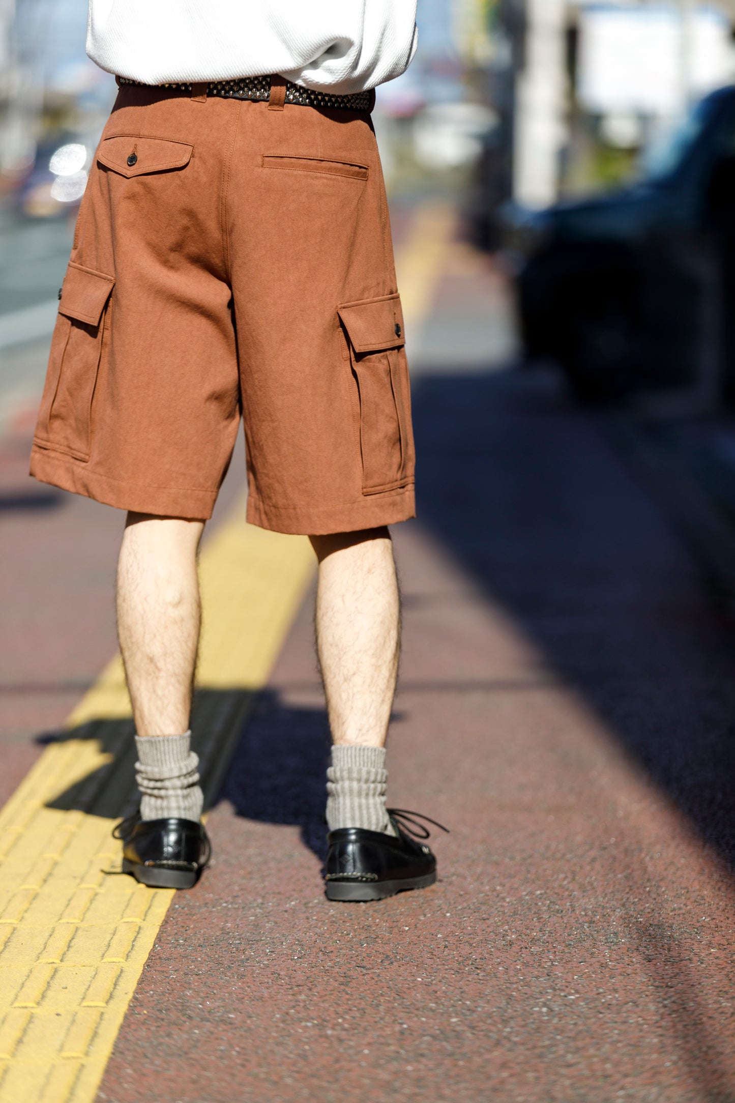 Willow Pants /  P-037 Brown(柿渋染め)