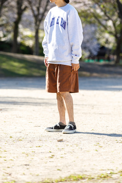 Willow Pants /  P-037 Brown(柿渋染め)