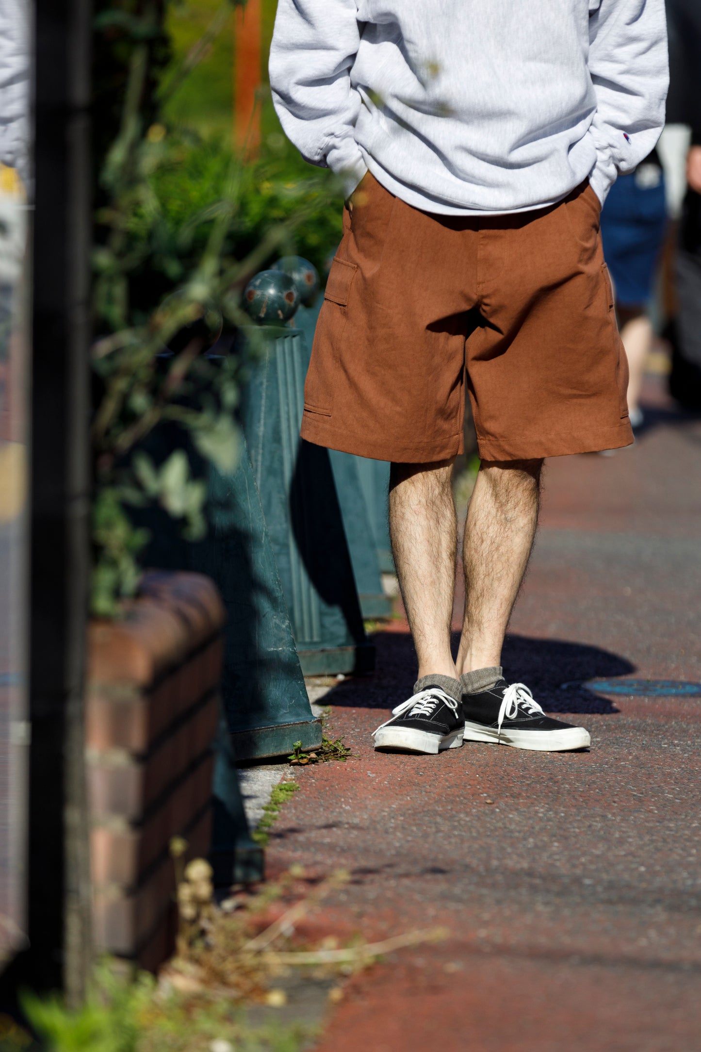 Willow Pants /  P-037 Brown(柿渋染め)