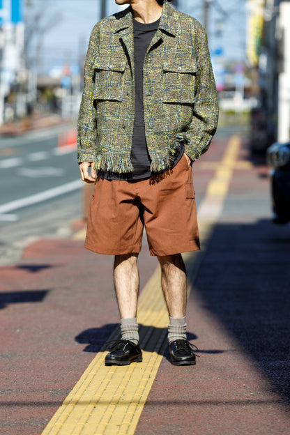 Willow Pants /  P-037 Brown(柿渋染め)