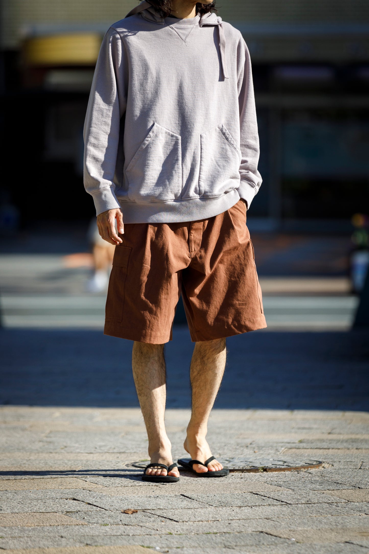 Willow Pants /  P-037 Brown(柿渋染め)