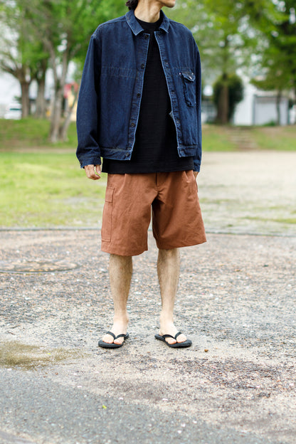 Willow Pants /  P-037 Brown(柿渋染め)