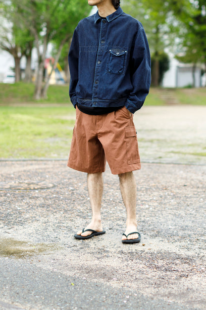 Willow Pants /  P-037 Brown(柿渋染め)