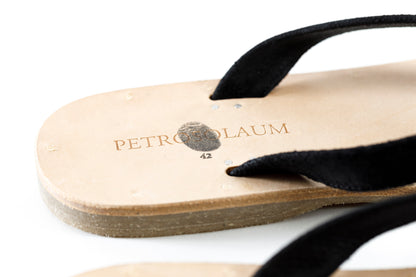 PETROSOLAUM / B-SANDALS(Horse reverse) - Black