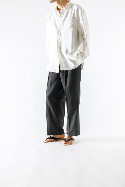 PETROSOLAUM / B-SANDALS(Horse reverse) - Black